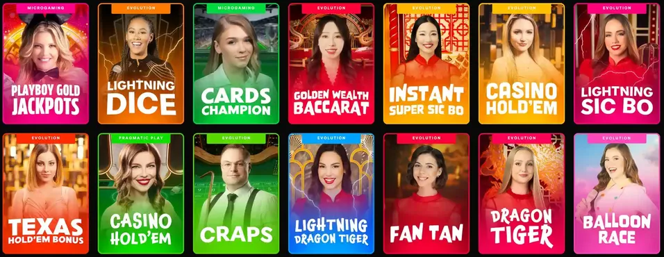 Shuffle Casino Live Dealer Games